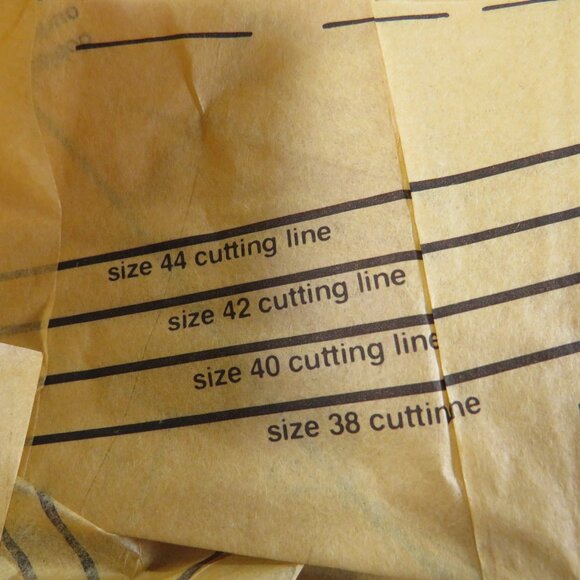 Simplicity 8725 Clothing Pattern Extra Tall Mens 38-44 Shirt UNCUT - Picture 12 of 12